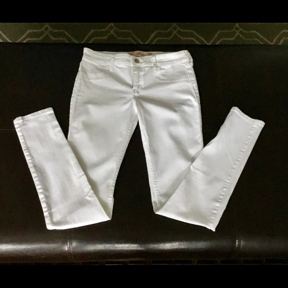 Hollister Denim - Hollister white jeans